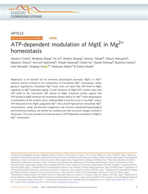 electronic structure of mg2+|Structural basis for ion selectivity revealed by high.